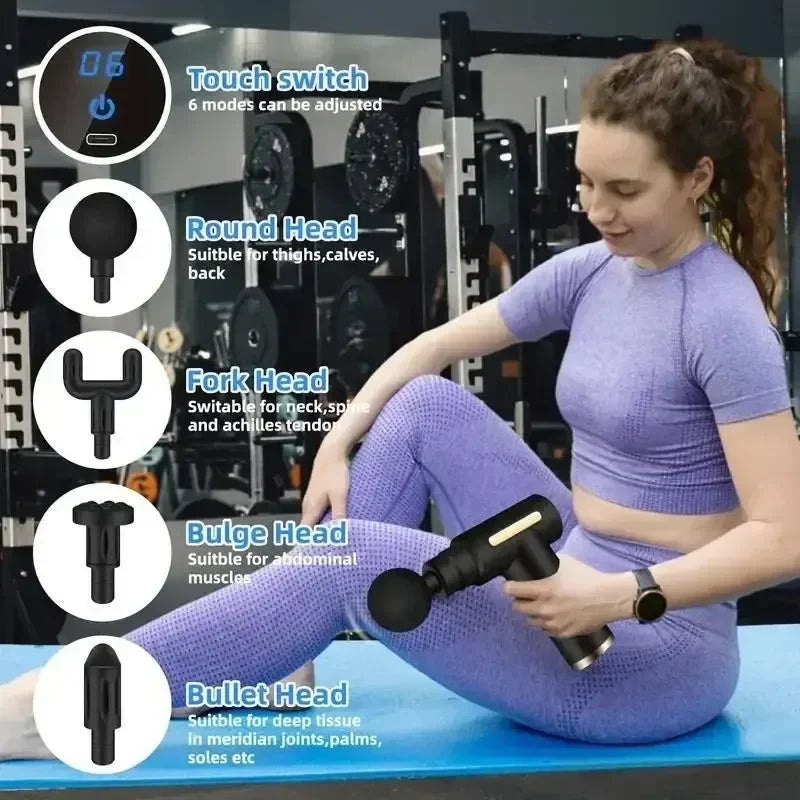 Mini USB Massage Gun, Muscle Relaxation Device