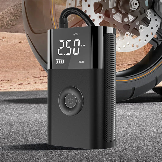 CARSUN Portable Electric Pump, LED, for Tires and Balls
